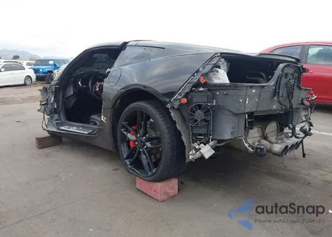 2019 Chevrolet Corvette Stingray z USA, uszkodzony, nr VIN 1G1YB2D77K5107559